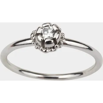 Prsten Tulipán prsten Růžové zlato 58