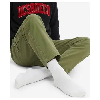 Pánská móda Dlouhé ponožky DC Shoes AS_DC_02Z_SS25 (3-PACK) Bílá 43_46