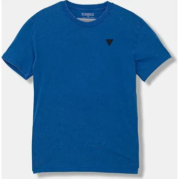 Chlapecké tričko Dětské bavlněné tričko Guess L5YI12.K8HM4.9BYA modrá 55X, vel. 158-166