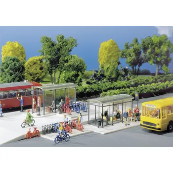 Modelová železnice Faller 272543 N zastavení City Compact stavebnice