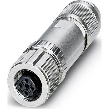Phoenix Contact SACC-M12FSD-4Q SH datový zástrčkový konektor pro senzory - aktory, 1553611, piny: 4, 1 ks