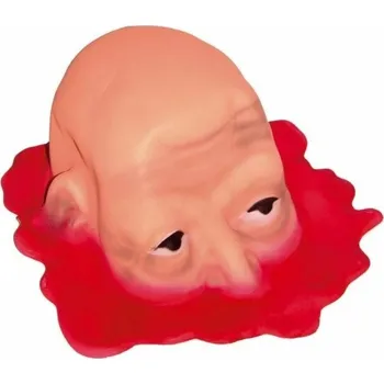 Krvavá hlava dekorace Halloween