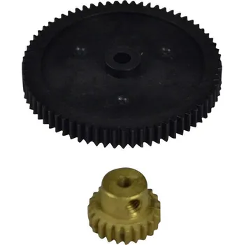 RC vybavení Reely 10472 plus 10323 plus RH5117 náhradní díl ozubené kolo 70 zubů, pastorek motoru