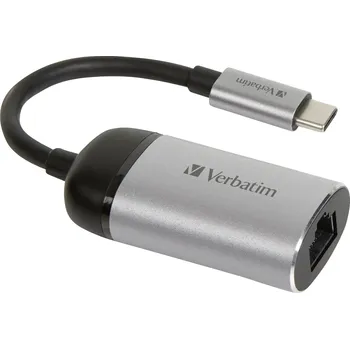 Verbatim USB-C® adaptér [1x USB-C® zástrčka - 1x RJ45 zásuvka] 49146 0.10 m