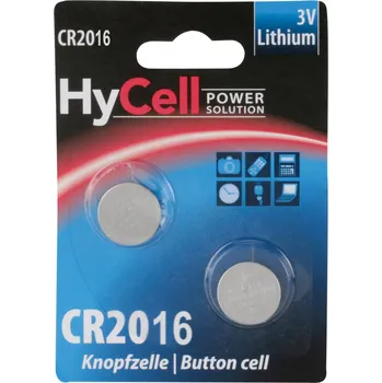 Článková baterie HyCell knoflíkový článek CR 2016 3 V 2 ks 70 mAh lithiová CR 2016