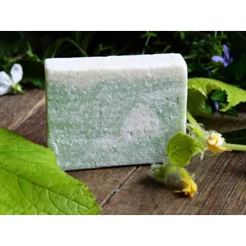 Mýdlo Solné přírodní mýdlo Okurkové s mandlovým olejem 100g