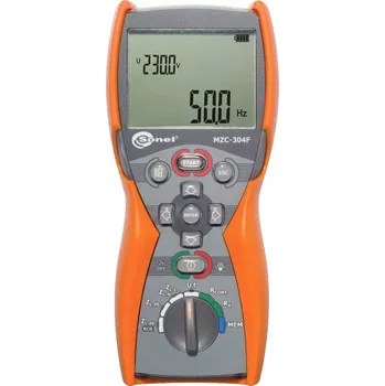 Revizní přístroj Sonel MZC-304 F instalační tester, WMDEMZC304, EN a DE menu