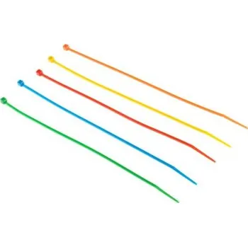 Organizace kabelů Kabelová vázací páska Nedá se uvolnit 385mm 4,8 mm Míchané Nylon 66 RS PRO