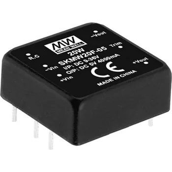 Měnič napětí MEAN WELL SKMW20F-03 DC/DC měnič napětí 4.5 A 20 W Počet výstupů: 1 x Obsah 1 ks