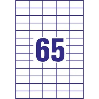 Kotouček do pokladny a tiskárny štítků Avery-Zweckform 3666 univerzální etikety 38 x 21.2 mm papír bílá 6500 ks trvalé inkoustová tiskárna, laserová tiskárna, barevná laserová tiskárna, kopírka,