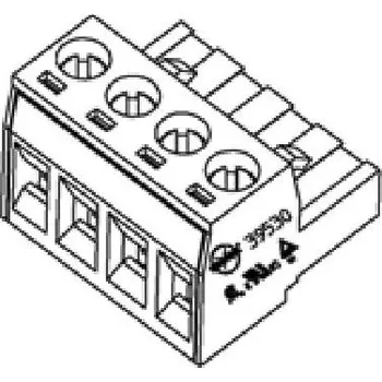 Elektrický konektor Molex zásuvkový konektor na kabel 2, rozteč 5.08 mm, 395300002, 1 ks