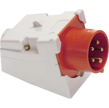 AS Schwabe 60435 60435 CEE zástrčka na stěnu, 16 A, 5pólová, 400 V, 1 ks
