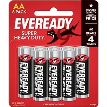 Článková baterie Eveready SHD tužková baterie AA zinko-uhlíková, 1.5 V, 8 ks