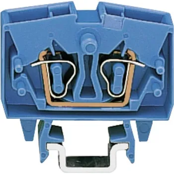 WAGO 264-704 průchodková svorka 6 mm pružinová svorka osazení: N modrá 1 ks