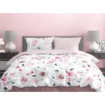 FARO Bavlněné saténové povlečení 140x200 + 70x90 cm - Milagro Verde 003