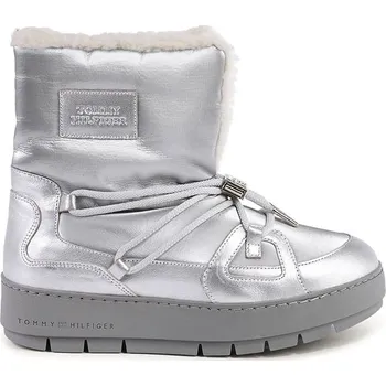 Dámské kozačky Boty Tommy Hilfiger Shoes Silber 1956262 39