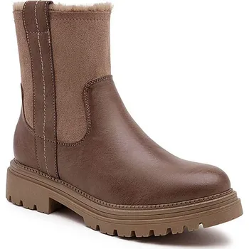 Dámské kozačky Boty Foreverfolie Hellbraun 4236612 40