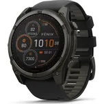 Garmin fenix 8 51mm Solar Sapphire DLC titanium, Carbon grey