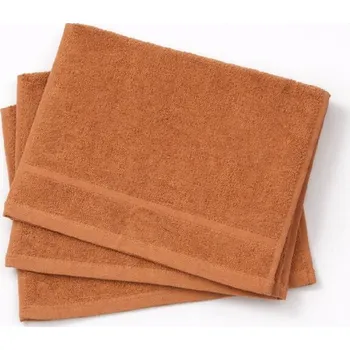 Ručník Profod Bavlněný froté ručník CLASSIC 30x50 cm - Hnědá