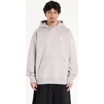 Pánská mikina Mikina Nike ACG Therma-FIT Fleece Pullover Hoodie College Grey/ Football Grey/ Summit White S