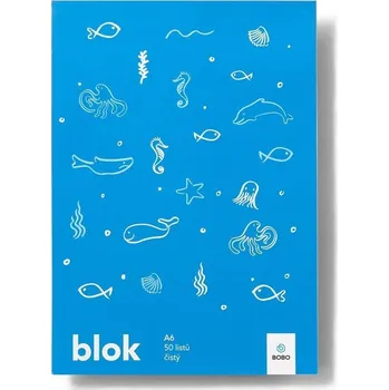 Dětské zboží Poznámkový blok SVĚT A6 - čistý 50 listů