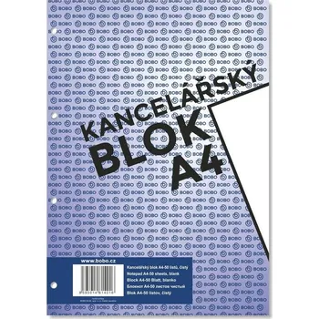 Kancelářský blok A4, čistý, 50 listů