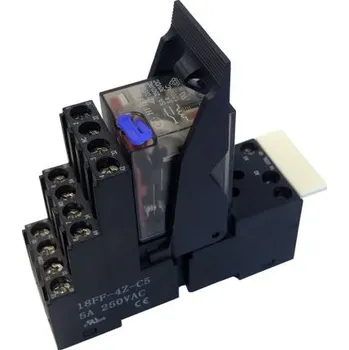 Relé Relé rozhraní 24V dc 4PDT Lišta DIN 5A 4RM 24 V dc → 250V ac