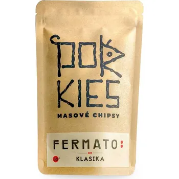 Sušené maso Porkies Fermato klasika - masové chipsy 30g
