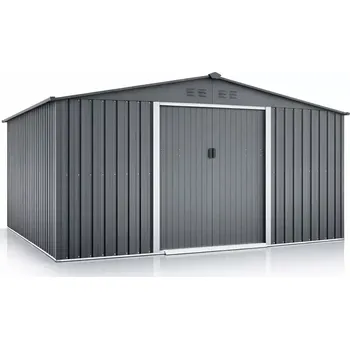 Zahradní domek Garlist SDG-05 Zahradní domek 319 × 382 cm (12,2 m²) šedý