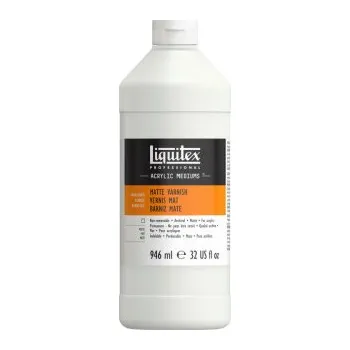 barva a nátěr na dřevo Lak pro akryl Liquitex matný 946ml