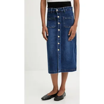 Dámská sukně Džínová sukně Answear.LAB c027.FLK námořnická modř 59X, vel. S