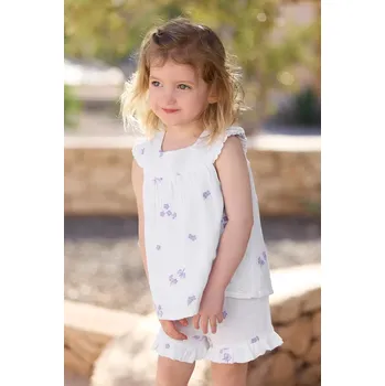 Kojenecká souprava Dětská bavlněná souprava Tartine et Chocolat CA37031.80.94 bílá 00X, vel. 80