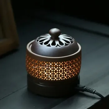 Aroma lampa Elektrická kadidelnice s regulací teploty | elektrická aromalampa, aroma lampa - 02