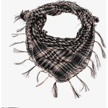 Šála Stylový arabský šátek s třásněmi | šála - Khaki