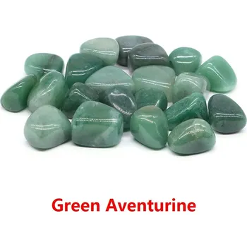 Leštěné kameny | dekorační minerály - Zelený avanturín , 200 g