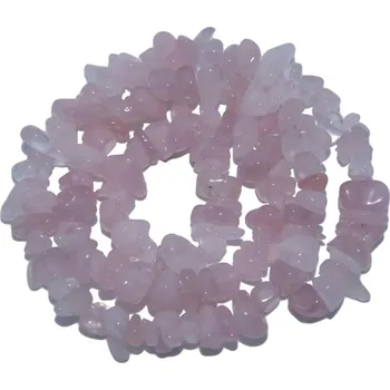 Sběratelství Přírodní kamenné korálky růženín ametyst achát | šperky - Růžový křemen