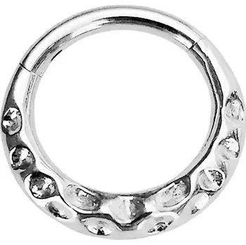 Piercing Elegantní kroužek do nosu | šperk do nosu - Styl12Stříbrná , 16G 1,2x8mm