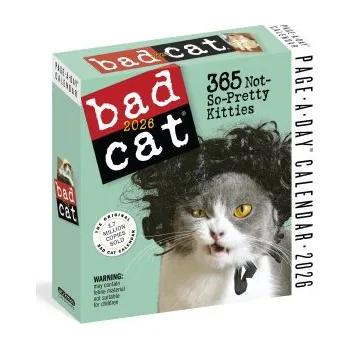 Kalendář Bad Cat Page-A-Day® Calendar 2026 (BOX)(Kalendář)