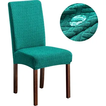 Potah na židli Voděodolný elastický potah na židli | bytový textil - Styl 1 - Zelená , 1 ks