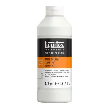 Lak na dřevo Lak pro akryl Liquitex matný 473ml