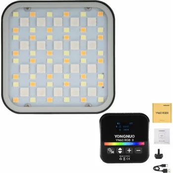 Lampička Yongnuo YONGNUO YN60 LED lampa 2500K - 9900K černá