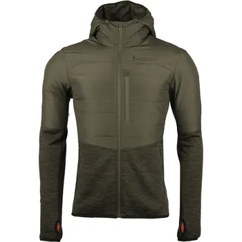 Rybářské oblečení Westin Bunda Thermo Knit Jacket Beluga Green Velikost: S