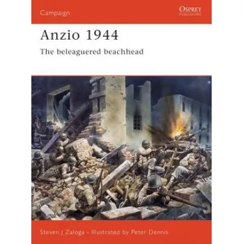 Populárně naučná literatura pro dospělé Anzio 1944: The beleaguered beachhead – Steven J. Zaloga (EN)