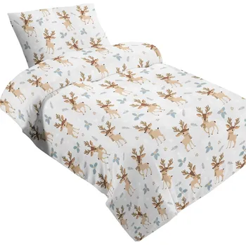 Povlečení mikroflanel Elliot 140x200, 70x90 cm