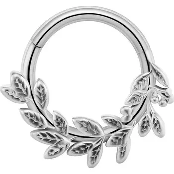 Piercing Elegantní kroužek do nosu | šperk do nosu - Styl10Stříbrná , 16G 1,2x10mm