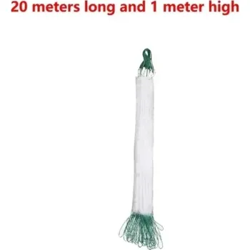 Rybářská síť Vrhací rybářská síť s plovákem | rybářská past - 20m délka, 1m výška