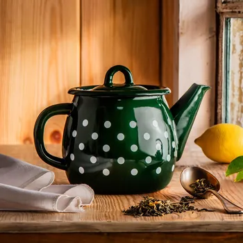 Konvice na čaj Emailevaná konvice 1 l