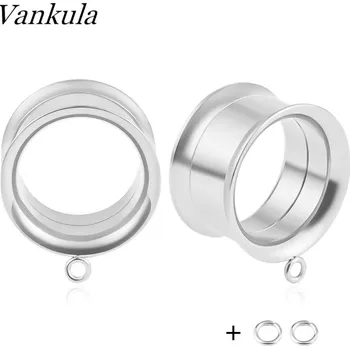 Piercing Ocelové módní tunely do uší | piercing šperky 2 ks - Ocel , 12mm