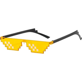 Sluneční brýle Retro pixelové sluneční brýle unisex party | ochrana zraku - A2