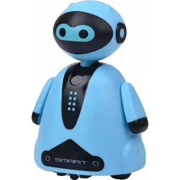 Robot Robotická hračka sledující čáry | robotická hračka, dětský robot - modrý robot